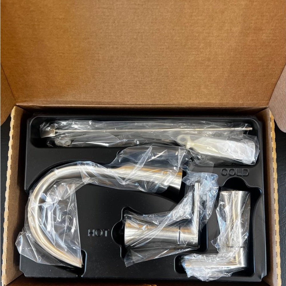 Moen TS6925BN Doux Brushed Nickel Two-Handle High Arc Bathroom Faucet